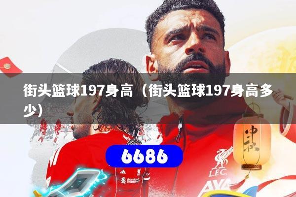 街头篮球197身高(街头篮球197身高多少)